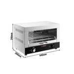 Commercial Electric Lift Salamander Grill 2.4kW 230V SMJ30