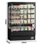Commercial Refrigerated Multideck Display 769W 230V WKBL137