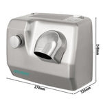 Wall Mounted Hair Dryer Anthracite Steel 10-126