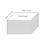 Paper Towel Dispenser 800 Towels Stainless Steel