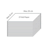 Paper Towel Dispenser 400 Towels Stainless Steel Black