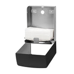 Paper Towel Dispenser 600 Towels Stainless Steel Black