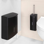 Toilet Brush Holder Matte Black Stainless Steel