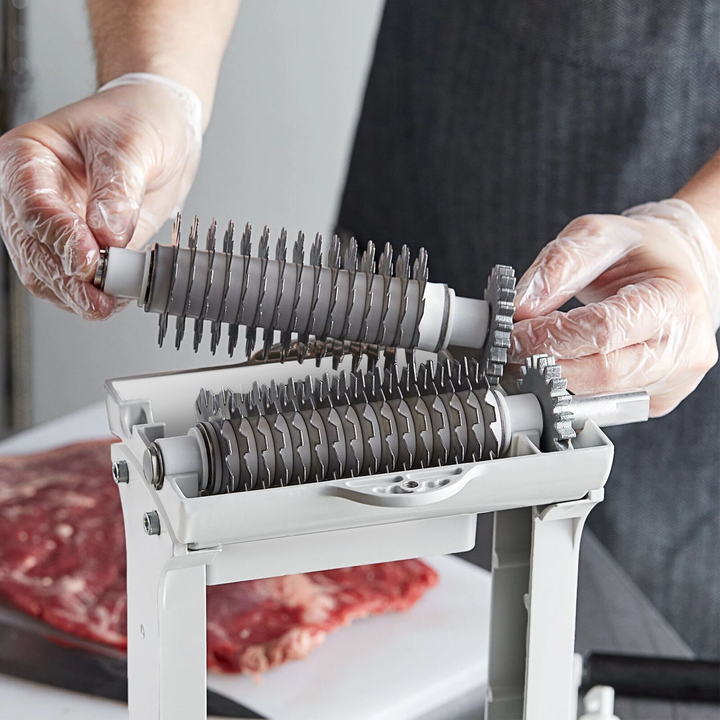 Manual Meat Tenderizer Stainless Steel 127mm MFKFC27