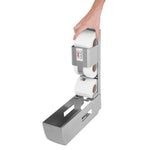 Wall Mounted Toilet Paper Dispenser 3 Rolls Stainless Steel