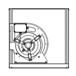 Ventilation Airbox Fan 2800m³/h 600mm AC2800