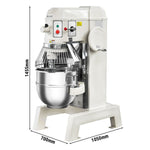 Commercial Planetary Floor Mixer 60L 3kW PRMS60