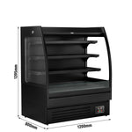 Commercial Refrigerated Multideck Display 1.43kW 230V WKBL128R