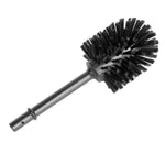 Toilet Brush Head Black Plastic