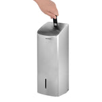 Wall Mounted Toilet Paper Dispenser 750 Sheets Stainless Steel