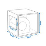 Ventilation Airbox Fan 3500m³/h 600mm AC3500