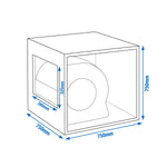 Ventilation Airbox Fan 8000m³/h 750mm AC8000