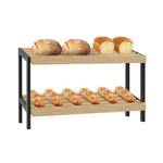 Commercial Bakery Bread Display Shelf 900mm 2 Shelves BRIN295