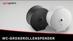 Wall Mounted Jumbo Toilet Paper Dispenser Stainless Steel