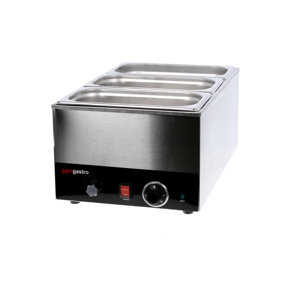 Electric Bain-Marie Stainless Steel GN 1/1 150mm 1.2kW BMH230