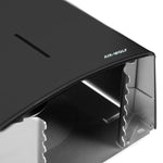 Duplex Paper Roll Dispenser Stainless Steel Black