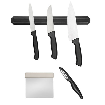 6-Piece Kitchen Knife Set 120/145/190mm Stainless Steel