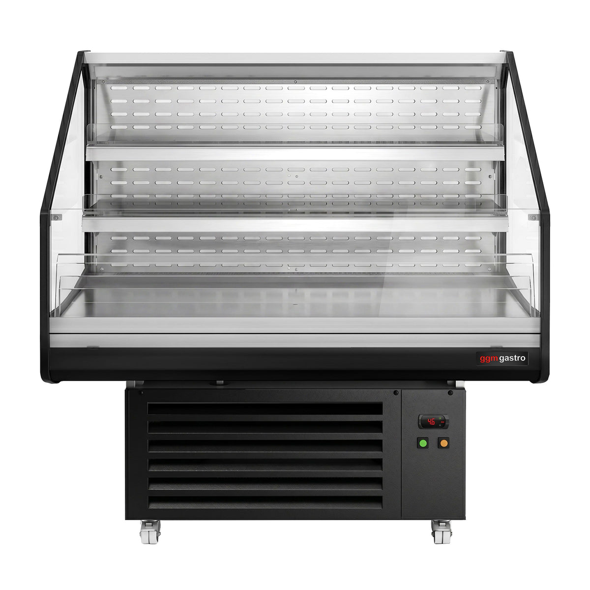 Refrigerated Display Island 1250mm 405L 1.40kW Black KTHDC121