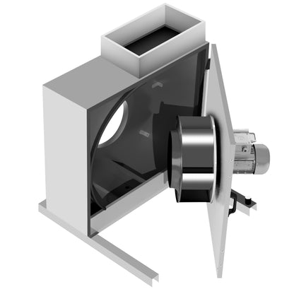 Commercial Charcoal Grill Ventilation Airbox 2500m³/h AS2500WPRO