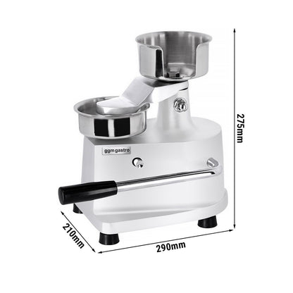 Manual Burger Press Stainless Steel HMH100
