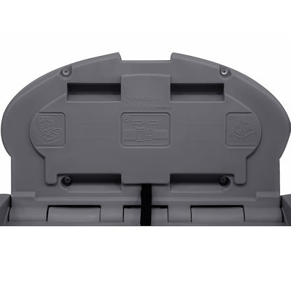 Wall Mounted Baby Changing Table Grey Plastic