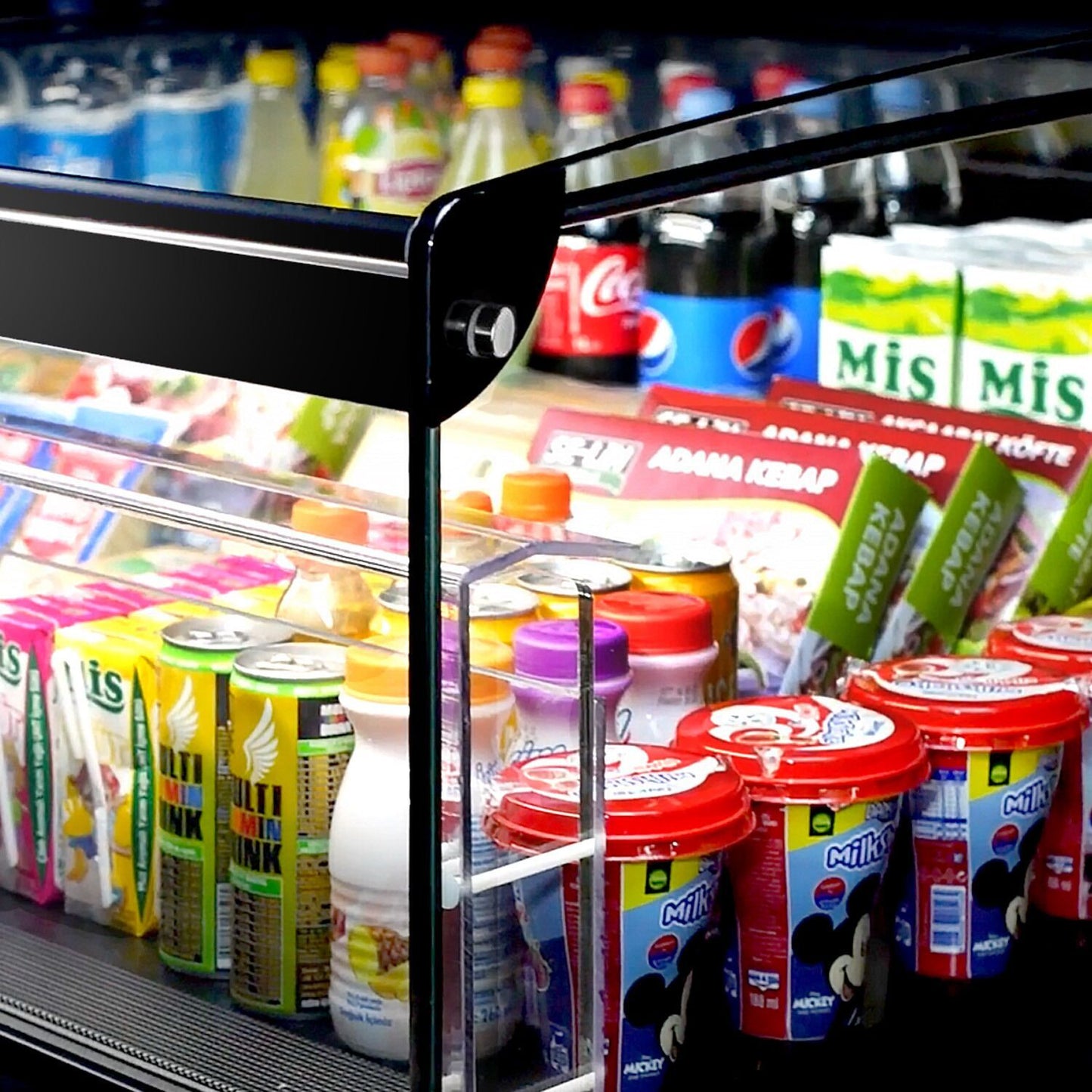 Refrigerated Display Island 1310L 750W Black KTHA1013