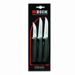 3-Piece Kitchen Knife Set 90mm 70mm 50mm Blades