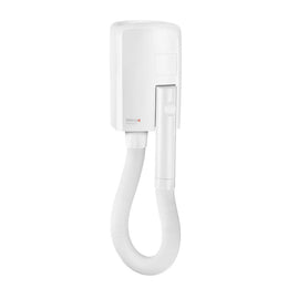 Wall Mounted Hair Dryer with Hose and Handheld Nozzle ABS 50-492