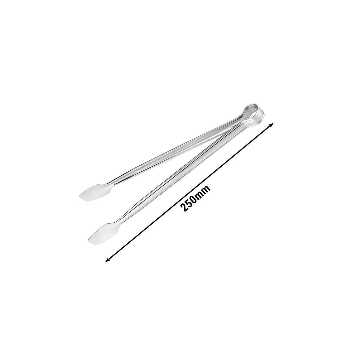 Grill Tongs 250mm Stainless Steel GRZG25