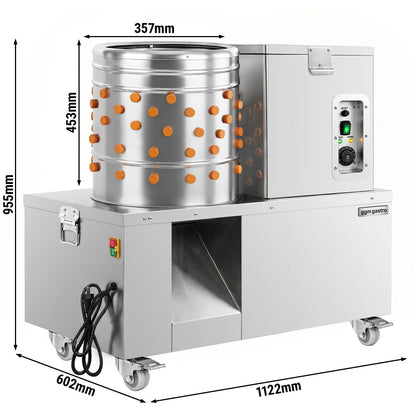 Poultry Plucker and Scalder Stainless Steel GRMWX55