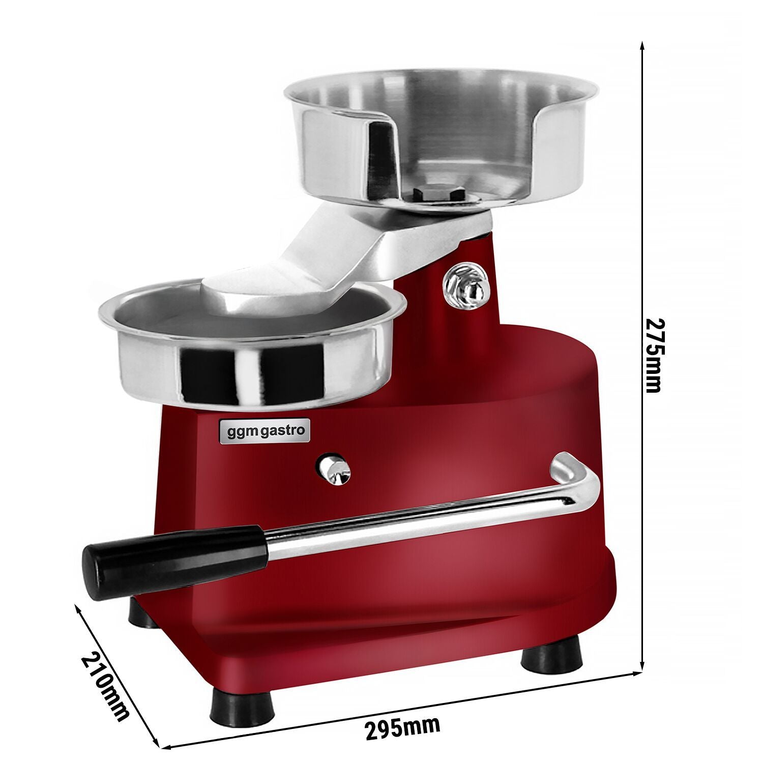 Manual Burger Press Stainless Steel HMH150R
