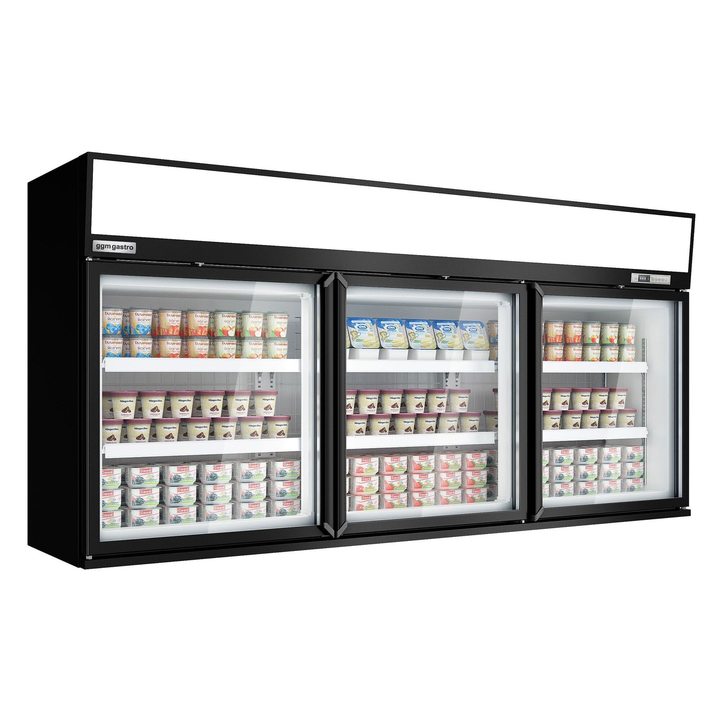 Supermarket Wall Display Freezer 346L 820W WTBIC3