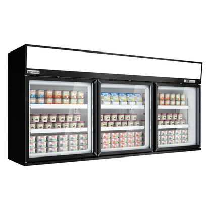 Supermarket Wall Display Freezer 346L 820W WTBIC3