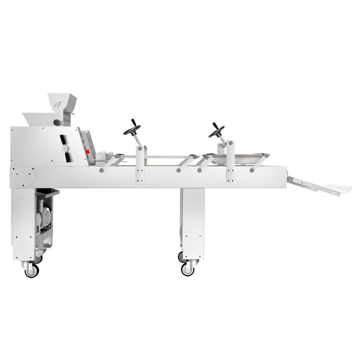 Commercial Baguette Moulder with Conveyor Belt 750x2100x1250mm