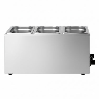 Electric Bain-Marie Stainless Steel GN 1/1 150mm 1.2kW BMH230
