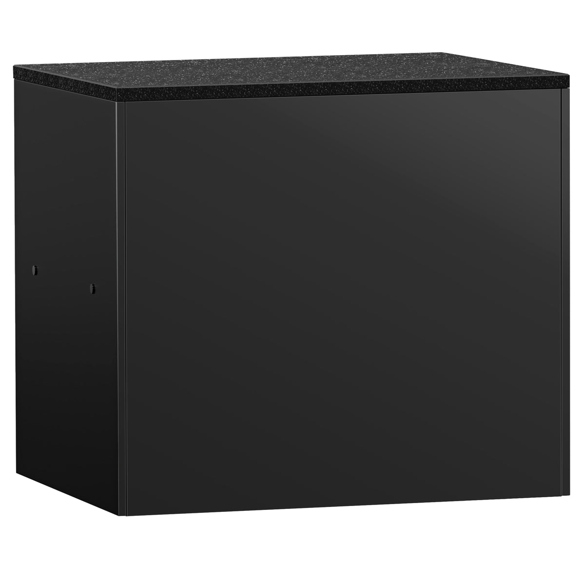 Cash Register Counter 3 Shelves Matt Black 1000mm KTKG107SM