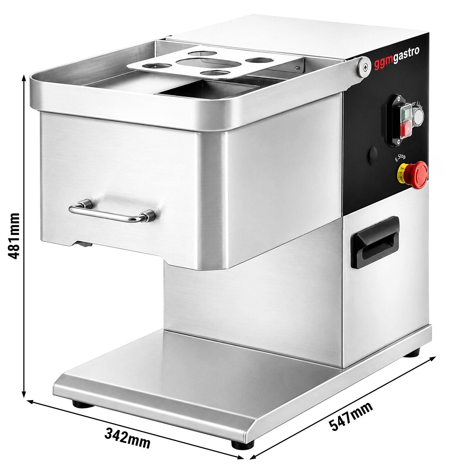Electric Meat Slicer Stainless Steel 250kg/h 3mm FS250H
