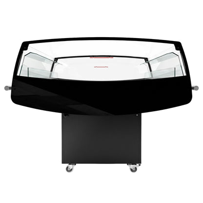 Refrigerated Display Island 1250mm 230L 1kW Black KTD230