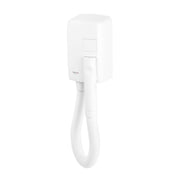 Wall Mounted Hair Dryer with Hose and Handheld Nozzle ABS 50-302
