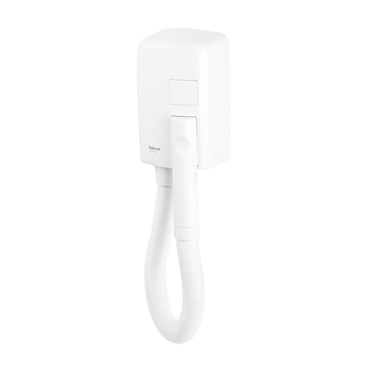 Wall Mounted Hair Dryer with Hose and Handheld Nozzle ABS 50-302