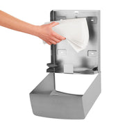 Paper Towel Dispenser 600 Towels Stainless Steel
