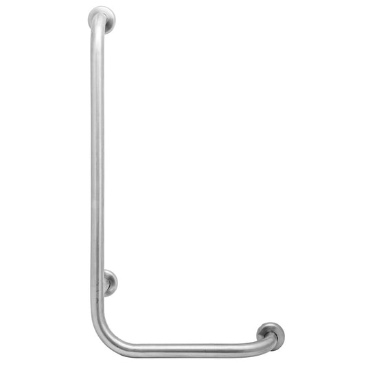 Wall Mounted Angled Bathroom Grab Bar 420 mm Stainless Steel