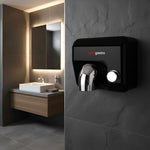 Push Button Hand Dryer Matte Black