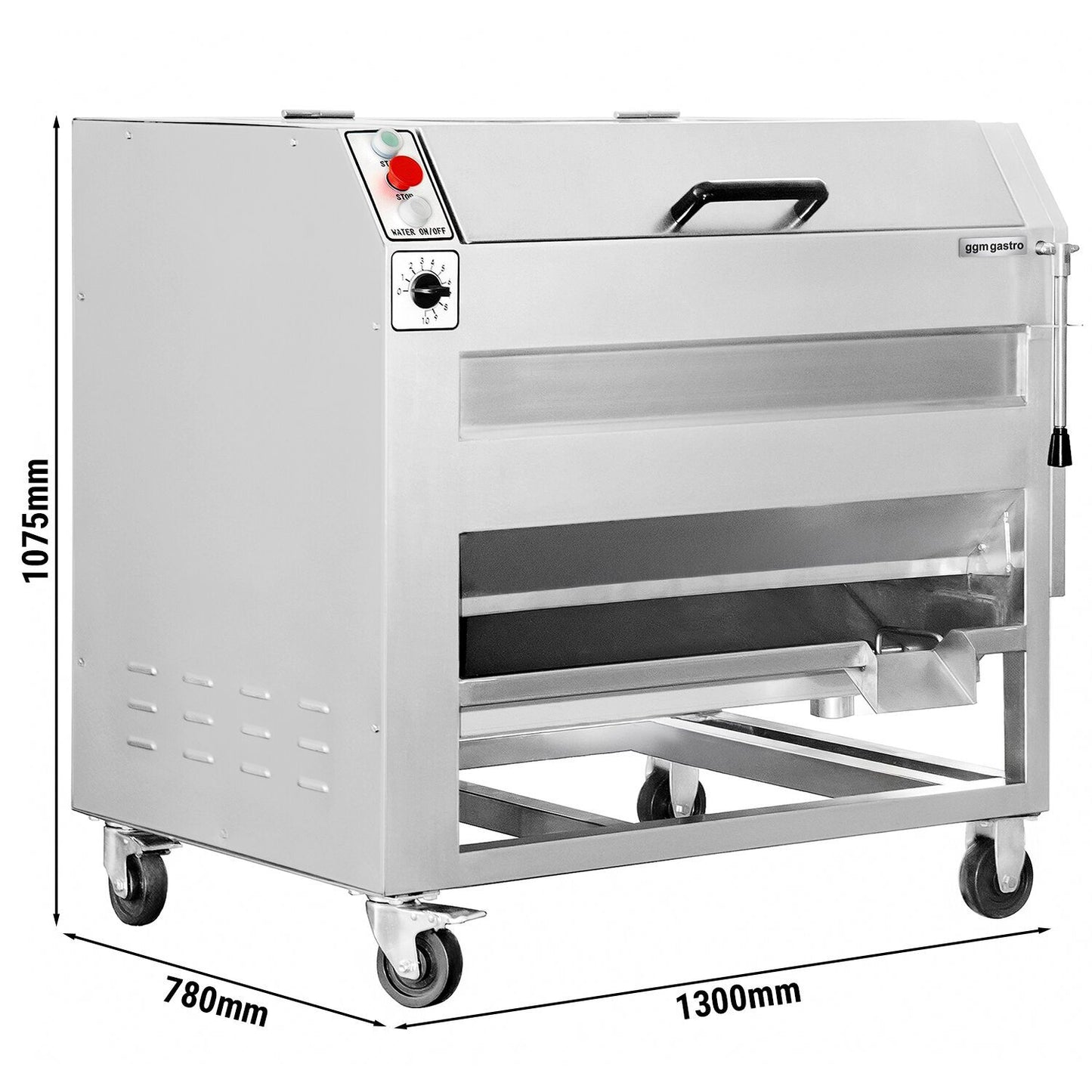 Electric Potato Peeler 600kg/h 750W KMH600