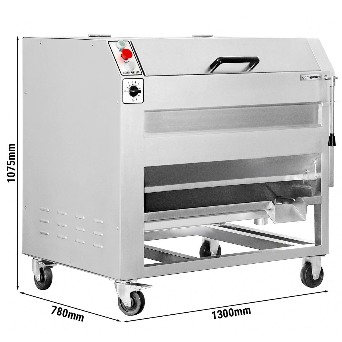 Electric Potato Peeler 600kg/h 750W KMH600