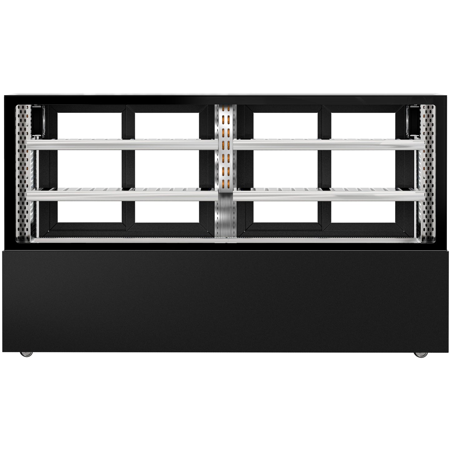 Refrigerated Display Case Double Glazing 735L Matt Black KTFG207SM