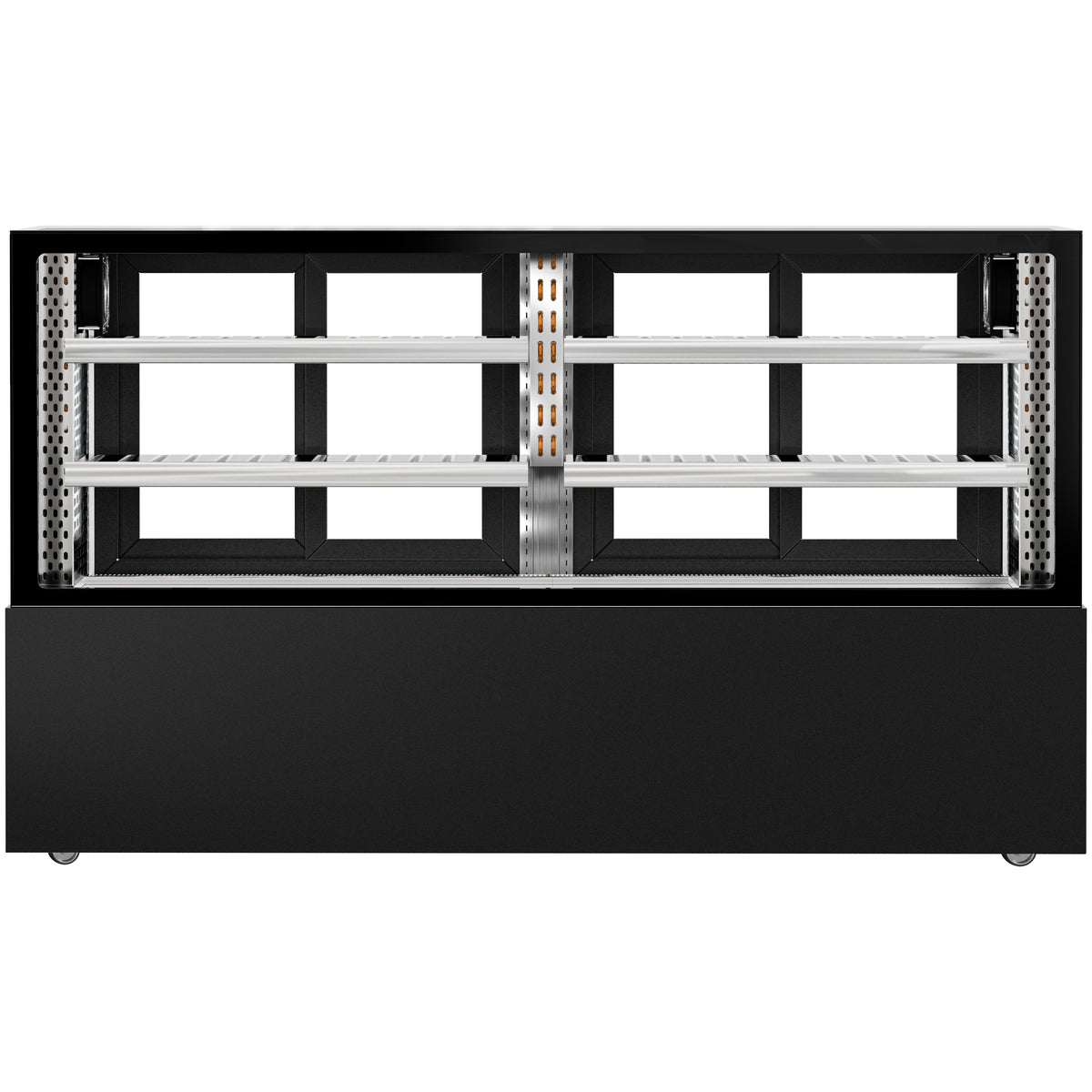 Refrigerated Display Case Double Glazing 735L Matt Black KTFG207SM