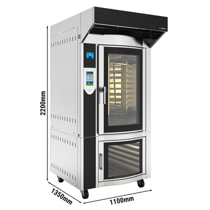 Commercial Rotary Bakery Convection Oven with Prover 1000x1300x2220mm