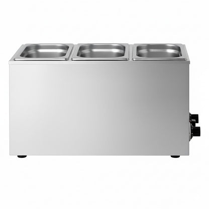Electric Bain-Marie Stainless Steel GN 1/1 200mm 1.2kW BMH150