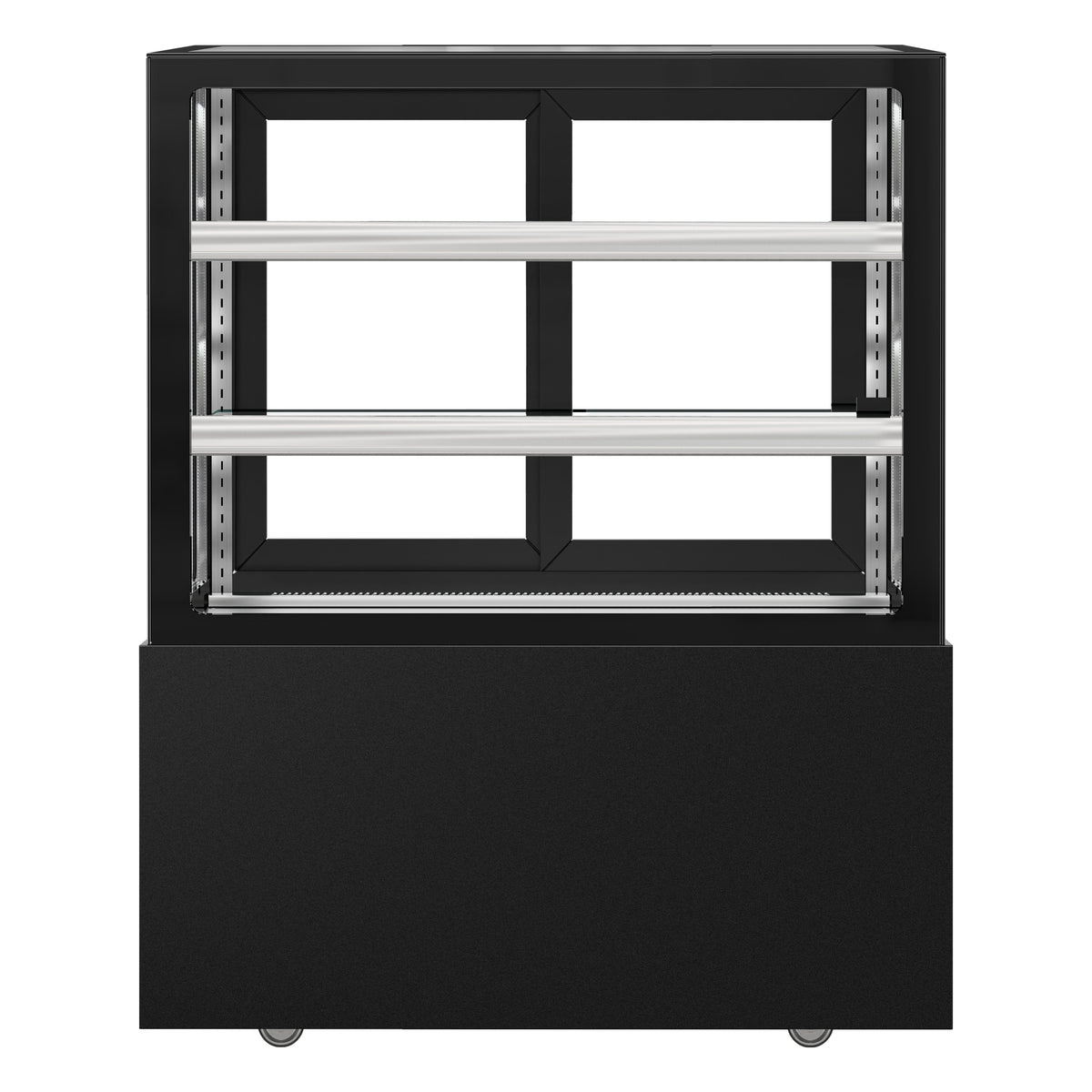 Refrigerated Pastry Display Case Double Glazing 430L Matt Black KTGSF107SM